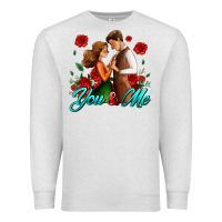 Oatmeal Heather you and me Premium Sweatshirt - AdoDesignShop