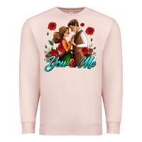 Pale Pink you and me Premium Sweatshirt - AdoDesignShop