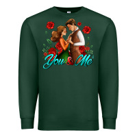 Sports Green you and me Premium Sweatshirt - AdoDesignShop