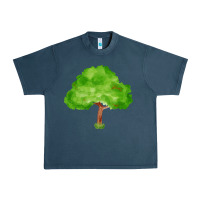 Midnight Navy tree fa element 1 Urban Heavy Tee - FaDigitalArtStudio
