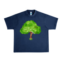 Navy tree fa element 1 Urban Heavy Tee - FaDigitalArtStudio