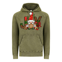 Vintage Olive joy christmas with gnome bbs Vintage Hoodie - BundleAndBundleShop