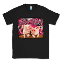Black be mine valentine's day pigs Classic Tee - Jasminsmagicworld