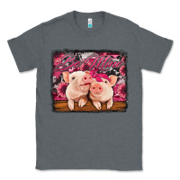 Charcoal Heather be mine valentine's day pigs Classic Tee - Jasminsmagicworld