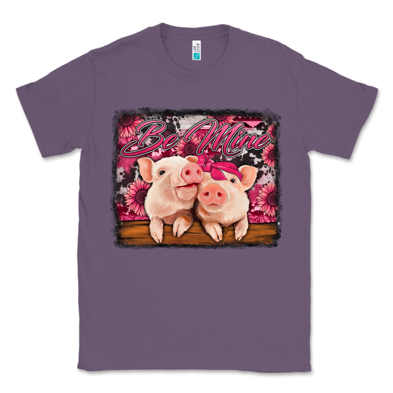 Be Mine Valentine's Day Pigs Classic Tee by Jasminsmagicworld | Teevron