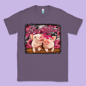 Be Mine Valentine's Day Pigs Classic Tee Designed By Jasminsmagicworld