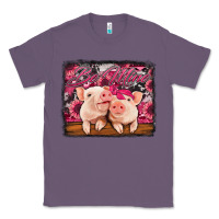 Lavender be mine valentine's day pigs Classic Tee - Jasminsmagicworld
