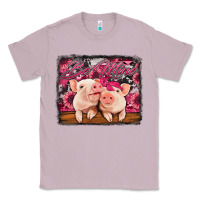 Lilac be mine valentine's day pigs Classic Tee - Jasminsmagicworld