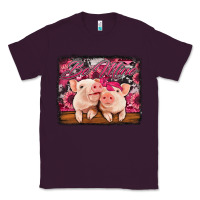 Plum be mine valentine's day pigs Classic Tee - Jasminsmagicworld