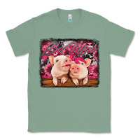 Sage be mine valentine's day pigs Classic Tee - Jasminsmagicworld
