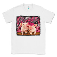 White be mine valentine's day pigs Classic Tee - Jasminsmagicworld