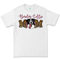 White Border Collie Mom Premium Tee - Jasminsmagicworld
