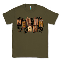 Army Green melanin with leopard Classic Tee - CowGirlArtShop