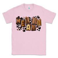 Bubblegum Pink melanin with leopard Classic Tee - CowGirlArtShop