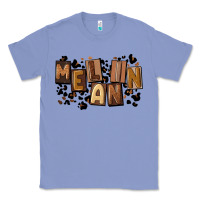 Colony Blue melanin with leopard Classic Tee - CowGirlArtShop