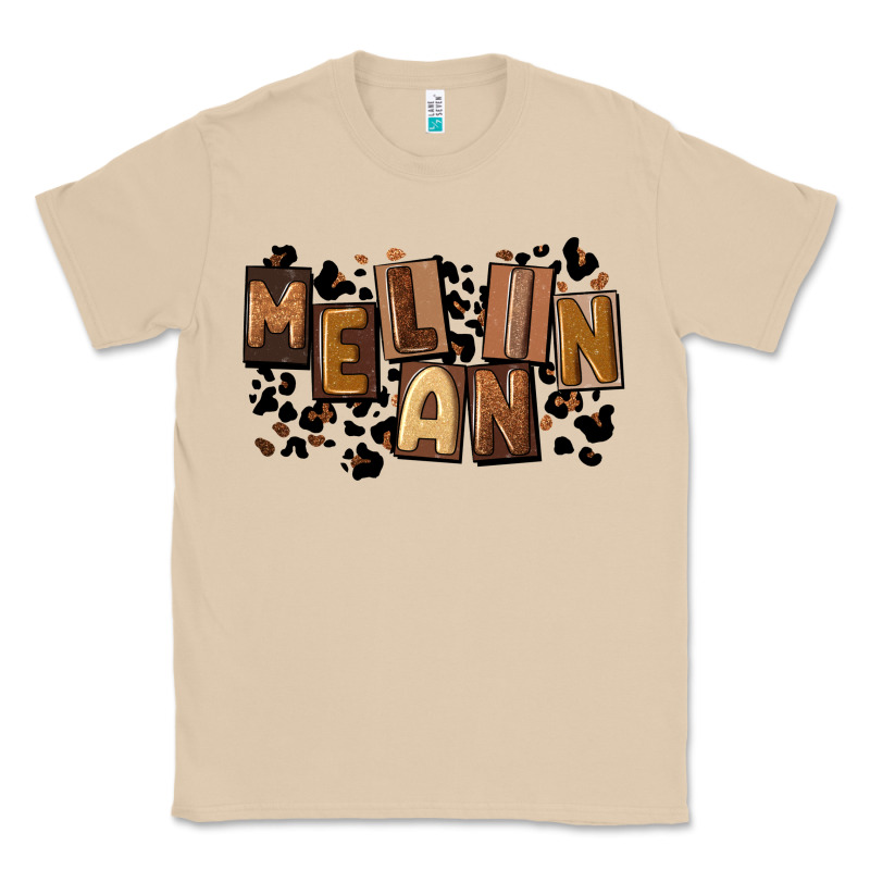 Melanin With Leopard Classic Tee by CowGirlArtShop | Teevron