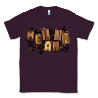 Plum melanin with leopard Classic Tee - CowGirlArtShop