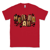 Red melanin with leopard Classic Tee - CowGirlArtShop