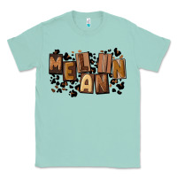 Seafoam melanin with leopard Classic Tee - CowGirlArtShop