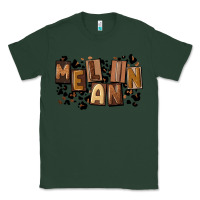 Sports Green melanin with leopard Classic Tee - CowGirlArtShop