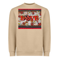 Mushroom love ladybug Heavyweight Sweatshirt - BarkalooDesign
