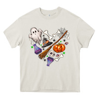 Cream Love Halloween Heavy Core Tee - NancyCooperArtShop