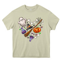Mossy Love Halloween Heavy Core Tee - NancyCooperArtShop