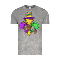 Cloud Rock fleur de lis Vintage Tee - OliviaCreatesArt