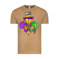 Vintage Camel fleur de lis Vintage Tee - OliviaCreatesArt