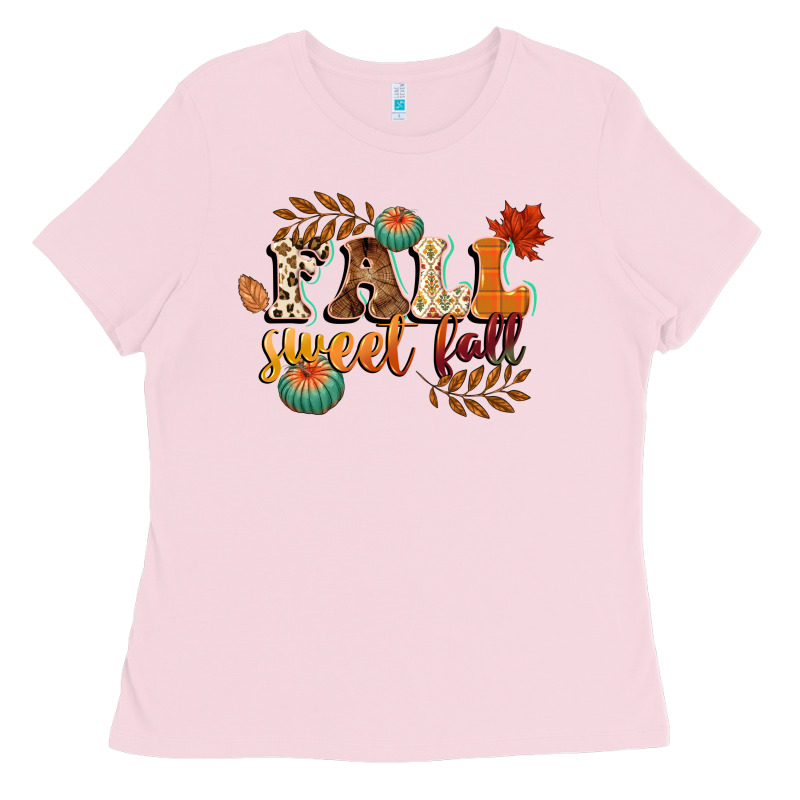 Fall Sweet Fall Ladies Tee by CowGirlArtShop | Teevron
