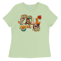 Matcha fall sweet fall Ladies Tee - CowGirlArtShop