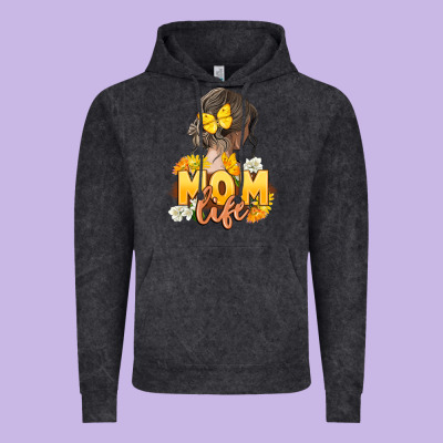 Mom Life Mother's Day Vintage Hoodie Designed By Fadigitalartstudio