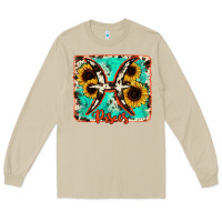 Mushroom pisces turquoise cowhide Long Sleeve Tee - RanaPortraitStore