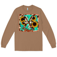 Toasted Coconut pisces turquoise cowhide Long Sleeve Tee - RanaPortraitStore