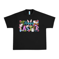 Black Happy Easter Nurse Urban Heavy Tee - OliviaCreatesArt