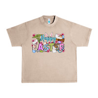 French Oak Happy Easter Nurse Urban Heavy Tee - OliviaCreatesArt