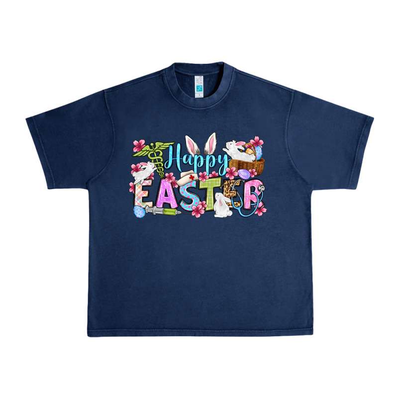 Happy Easter Nurse Urban Heavy Tee by OliviaCreatesArt | Teevron