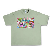 Oil Green Happy Easter Nurse Urban Heavy Tee - OliviaCreatesArt