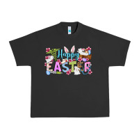 Pigment Black Happy Easter Nurse Urban Heavy Tee - OliviaCreatesArt