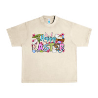 Sandshell Happy Easter Nurse Urban Heavy Tee - OliviaCreatesArt