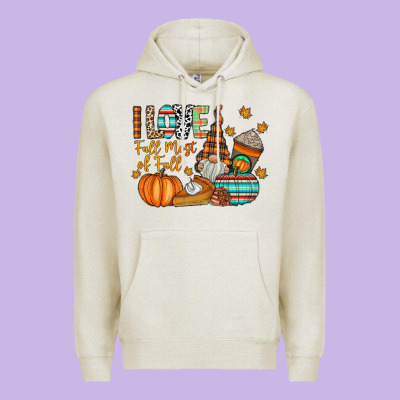 I Love Fall Most Of Fall Premium Hoodie Designed By Cowhidedigitalart