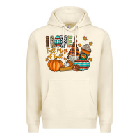 Sandshell i love fall most of fall Premium Hoodie - CowhideDigitalArt