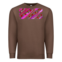 Chestnut leopar and cowhide with heart candies Premium Sweatshirt - AdoDesignShop