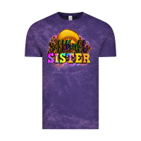 Cloud Purple softball sister Vintage Tee - OliviaCreatesArt