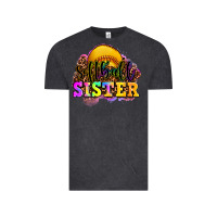 Vintage Black softball sister Vintage Tee - OliviaCreatesArt