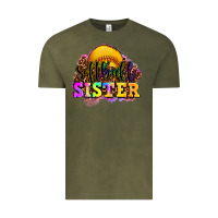 Vintage Olive softball sister Vintage Tee - OliviaCreatesArt