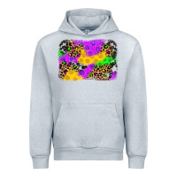 Heather Grey mardi gras background Urban Hoodie - JahusDesignShop