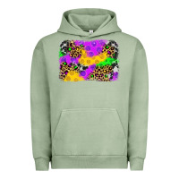 Pigment Oil Green mardi gras background Urban Hoodie - JahusDesignShop