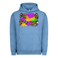 Pigment Pebble Blue mardi gras background Urban Hoodie - JahusDesignShop