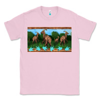 Bubblegum Pink parasaurolophus sippy cup Classic Tee - Artiststas